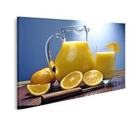 islandburner Image sur toile Jus d'orange Pichet pour salon, chambre à coucher, cuisine, maison, bureau, peinture murale GCSX-1Kx