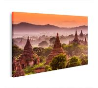 islandburner Image sur toile - Motif vieux temple du Bagan Myanmar