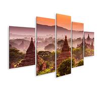 islandburner Image sur toile - Motif vieux temple du Bagan Myanmar