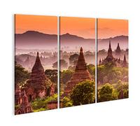 islandburner Image sur toile - Motif vieux temple du Bagan Myanmar