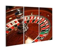 islandburner Image sur toile représentant une boule de roulette qui tourne autour des jeux de chiffres