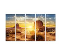 islandburner Impression sur toile Coucher de soleil Monument Valley USA