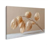islandburner Impression sur toile Lunaria douce - Décoration murale pour salon - Édition O2