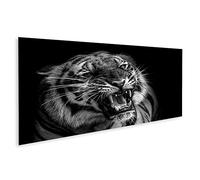 islandburner Impression sur toile Sumatra Tiger Roaring - Poster mural