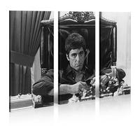 islandburner Pacino Al Scarface Tableau sur Toile Poster Tableaux pour la mur - prêts à poser