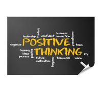 islandburner Poster de pensée positive - Inspiration et concept de motivation - Aspect tableau - Travail d'équipe - Business Bureau - Poster 90 x 60 cm