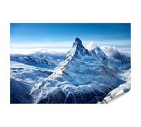 islandburner Poster de qualité supérieure - Panorama majestueux Cervin - Pour salon - Pour les amoureux de la nature - Grand format