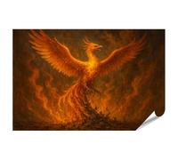 islandburner Poster du feu Phoenix Renaissance des cendres 130 x 90 cm