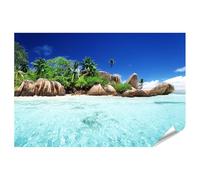 islandburner Poster mural de qualité supérieure - Paradis de l'île de rêve - Pour les fans de voyage - Grand format