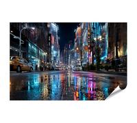 islandburner Poster mural de qualité supérieure - Tokyo pulsant - Idéal pour les fans de voyage - Standard