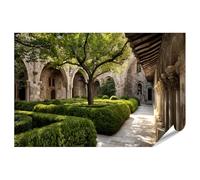 islandburner Poster Premium Majestueux Cloître Impression d'art Salon pour les amateurs d'architecture - Standard