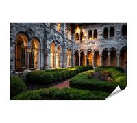 islandburner Poster Premium Majestueux Cloître Impression d'art Salon pour les amateurs d'architecture - Standard - Edition Y1
