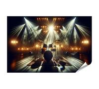 islandburner Prime Image Poster Buehne Batterie Concert Lumières Public Live Musique Spectacle de Musique Images de qualité supérieure Impression photo