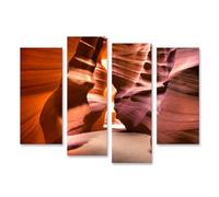 islandburner Prime Image sur toile canyon Couleurs du soleil Jeu de formations rocheuses Merveilles naturelles Images murales Poster