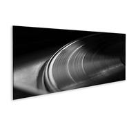 islandburner Prime Image sur toile Disque Vinyle Ombre Noir Blanc Art Photographie Texture Grooves Images Images Murales Poster