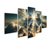 islandburner Prime Image sur toile Dragon géant attaque destructrice nuit de feu Images murales Poster