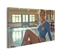 islandburner Prime Image sur toile Figurine semblable à Jennifer Lawrence séduisante au look écolière ! Images murales Poster