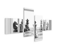 islandburner Prime Image sur toile Jeu d'échecs Derrière les fenêtres ouvertes Scène Photos murales Poster