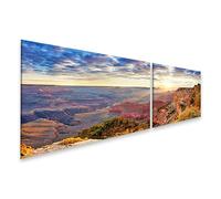 islandburner Prime Image sur toile Lever de soleil à propos du Grand Canyon à couper le souffle Paysage Photos murales Poster