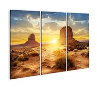 islandburner Prime Image sur toile Monument Valley coucher de soleil sœurs USA images murales poster
