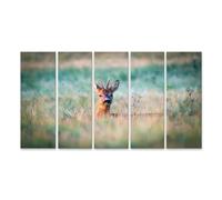 islandburner Prime Image sur toile Motif chevreuil dans l'herbe admirable environnante Images murales Poster