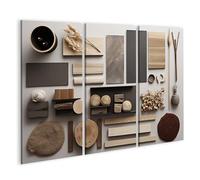 islandburner Prime Image sur toile Nature Textures et formes sur fond neutre Images murales Poster