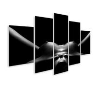 islandburner Prime Image sur toile Ombre et lumière Forme du corps Art Noir et blanc Photographie Images murales Poster