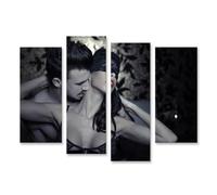 islandburner Prime Image sur toile Passion romantique dans l'ombre mystérieuse Images murales Poster
