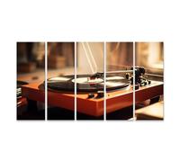 islandburner Prime Image sur toile platine au soleil Salon Rétro Vintage Musique Images murales Poster
