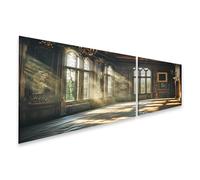 islandburner Prime Image sur toile Rayons de soleil dans une vieille pièce Images murales Poster