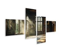 islandburner Prime Image sur toile Rayons de soleil dans une vieille pièce Images murales Poster