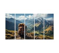 islandburner Prime Image sur toile, sac à dos, aventure dans des montagnes majestueuses et des paysages plus loin, images murales