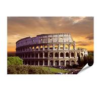 islandburner Prime XXL Image Poster Coucher de soleil sur le Colisée Rome Italie Architecture Miracle Premium Photos Photo Photo
