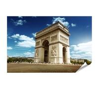 islandburner Prime XXL Poster Arc de Triomphe de Paris avec ciel bleu Images de qualité supérieure Impression photo