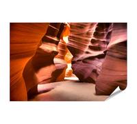 islandburner Prime XXL Poster Gorge Soleil Couleurs Jeu Formation Rocheuse Merveilles Naturelles Photos Premium Photographie Photo