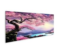 islandburner Tableau sur Toile Beau D Nature Paysage Papier Peint Parc Japonais Cerisier Fleur Arbre Magnifique Cadre Affiche Poster Murale Tableaux