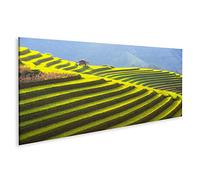 islandburner Tableau sur Toile Belle Couche Montagne Nature rizière terrasse Vietnam Paysage Cadre Affiche Poster Murale Tableaux