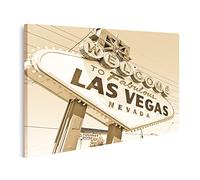 islandburner Tableau sur Toile Bienvenue au Fabuleux Panneau Las Vegas Nevada Cadre Affiche Poster Murale Tableaux