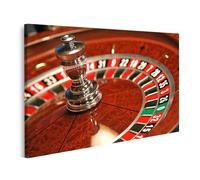 islandburner Tableau sur toile - Boule de roulette qui tourne autour des jeux de chiffres - Images murales - Poster