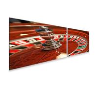 islandburner Tableau sur toile - Boule de roulette qui tourne autour des jeux de chiffres - Images murales - Poster