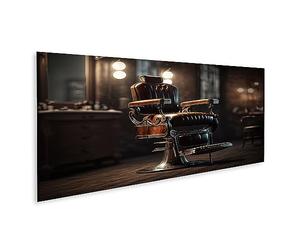 islandburner Tableau sur Toile Chaise de barbier Tendance Modern Gentleman Barber Shop Cadre Affiche Poster Murale Tableaux