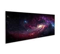 islandburner Tableau sur Toile Galaxie Spirale Espace Extérieur Univers sans Fin Magie Vue Abstraite Ne Cadre Affiche Poster Murale Tableaux