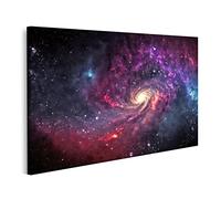 islandburner Tableau sur toile Galaxie Spirale Espace Extérieur Univers Sans Fin Magie Vue Abstraite Ne Cadre Affiche Poster Murale Tableaux