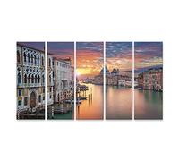 islandburner Tableau sur Toile Grand Canal De Venise Au Soleil Cadre Affiche Poster Murale Tableaux