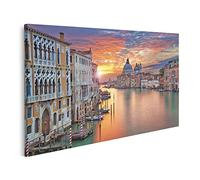 islandburner Tableau sur toile Grand Canal De Venise Au Soleil Cadre Affiche Poster Murale Tableaux
