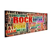 islandburner Tableau sur Toile l'art de l'affiche de Musique Rock comme Fond Grunge Cadre Affiche Poster Murale Tableaux