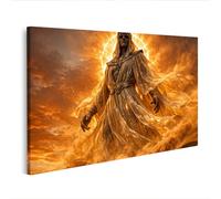 islandburner Tableau sur toile Majestueuse figure mythologique en plein soleil - Edition T2