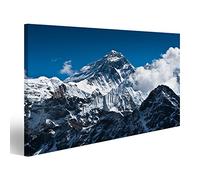 islandburner Tableau sur toile Mont Everest Montagne Sommet Sommet Monde Cadre Affiche Poster Murale Tableaux
