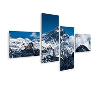 islandburner Tableau sur Toile Mont Everest Montagne Sommet Sommet Monde Cadre Affiche Poster Murale Tableaux