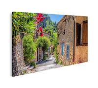 islandburner Tableau sur toile Moustiers Sainte Marie Village Rue Provence France Images murales Poster